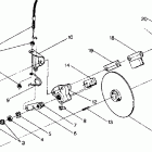 0890931 SPRINT ES Brake assembly  star and sprint e / s