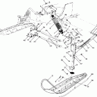 S890161 SWE TRAIL SUPERTRAK Front suspension and ski supertrak