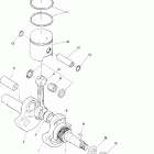 0890931 SPRINT ES Piston and crankshaft star