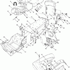 0890161 TRAIL SUPERTRAK Chassis and seat supertrak updated 10 / 88