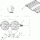 S890161 SWE TRAIL SUPERTRAK Track and drive shaft  supertrak updated lo / 88