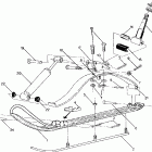0891549 LONGTRAK/REVERSE Лыжа