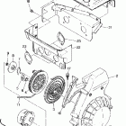 0891549 LONGTRAK/REVERSE Recoil starter and blower housing