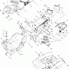 0890865 CLASSIC Chassis and seat 500 and 500 classic