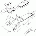 N881549 NOR LONGTRAK W/REVERSE Chassis and seat ltr / startrak