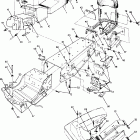 0880561 TRAIL SKS Chassis and seat trail deluxe