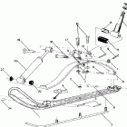 N881549 NOR LONGTRAK W/REVERSE Ski ltr / startrak