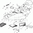 N881549 NOR LONGTRAK W/REVERSE Hood  ltr