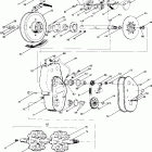 0880561 TRAIL SKS Brake and chaincase sport and trail