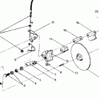 0880931 SPRINT ES Brake assembly star and sprint e / s