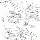 0870761 TRAIL Engine mounting 400