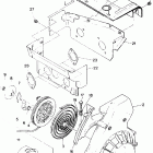 0871549 LONGTRAK W/REVERSE Recoil starter and blower housing lt / ltr