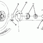 0871549 LONGTRAK W/REVERSE Jackshaft assembly ltr