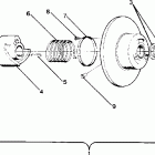 0871027 STAR TRAK Driven clutch star trak