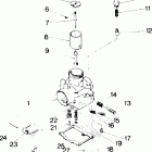 0870761 TRAIL Carburetor sport