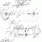 0871027 STAR TRAK Brake and chaincase star trak