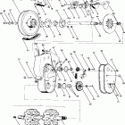0870761 TRAIL Brake and chaincase sport, trail, 400 and 600