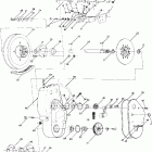 0871549 LONGTRAK W/REVERSE Brake and chaincase lt