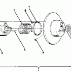 0870761 TRAIL Driven clutch sport, trail, 400 and 600