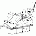 0861449 LONGTRAK Лыжа