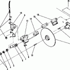 0860927 STAR Brake assembly