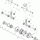 0860927 STAR Piston and crankshaft (ss)