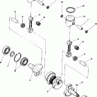 0860933 SPRINT Поршень и коленчатый вал