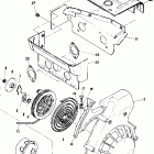 0861449 LONGTRAK Recoil starter and blower housing