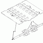 0861449 LONGTRAK Track and drive shaft