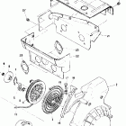 0850743 TRAIL Recoil starter and blower housing (trail)