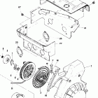 0851449 LONGTRAK Recoil starter and blower housing