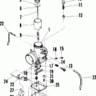 0850743 TRAIL Carburetor (600 and 600 se)