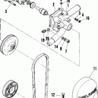 0850743 TRAIL Water pump (600 and 600 se)
