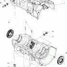 0850743 TRAIL Crankcase (400)