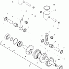 0850927 STAR Piston and crankshaft (ss)