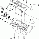 0850743 TRAIL Crankcase (600 and 600 se)