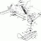0850743 TRAIL Front suspension and ski (trail, 400, 600)