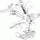 0850743 TRAIL Front suspension and ski (600 se)