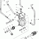 0850743 TRAIL Oil pump (600 and 600 se)
