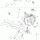 MX Z TNT 600 H.O. E-TEC Масляная система