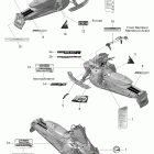 MX Z Renegade 600 H.O. E-TEC 09- decals renegade 600ho