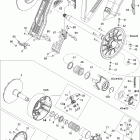 MX Z TNT 600 H.O. E-TEC Вариатор