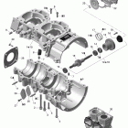 MX Z TNT 600 H.O. E-TEC (MJ9A, Early Edition) Картер и водяной насос