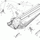 MX Z Renegade 600 H.O. E-TEC Рама и компоненты 2