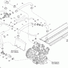 MX Z TNT 600 H.O. E-TEC Система охлаждения