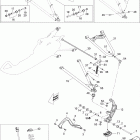 GSX Limited 600 H.O. E-TEC Передняя подвеска и лыжи