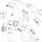 MX Z TNT 500SS Жгут проводов - рулевая