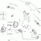 MX Z TNT 1200 4-TEC 10- steering wiring harness tnt