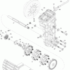 Skandic WT 600 Приводная система