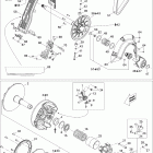 GSX LTD 600HO SDI 05- pulley system 600hosdi